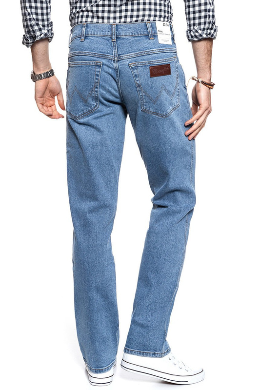 WRANGLER SPODNIE MĘSKIE TEXAS BLUE STONES W121KP34F 112126136