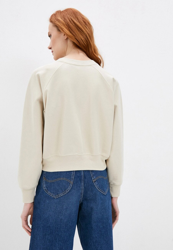 LEE VINTAGE CROPPED SWS DAMSKA BLUZA BEZ KAPTURA SHARK BONE L36EBROZ 112107838