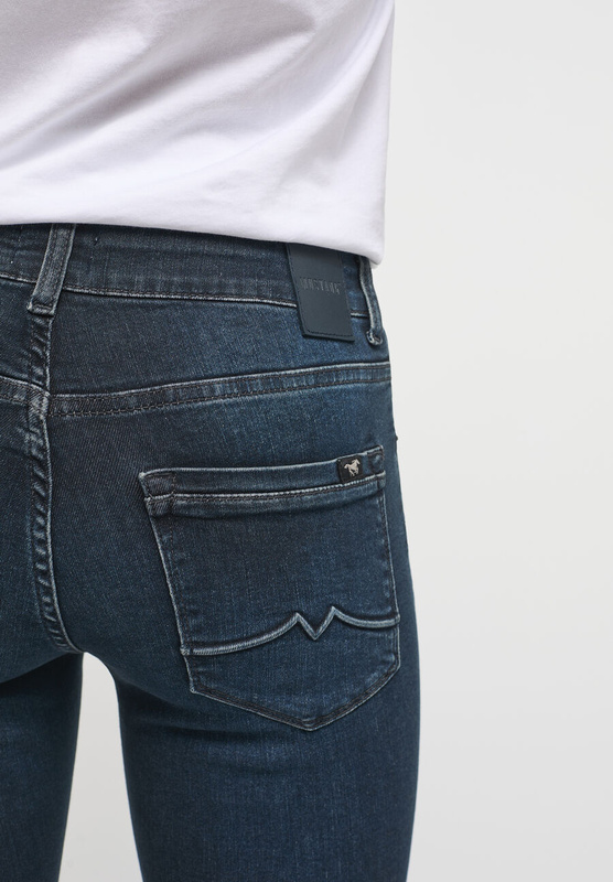 DAMSKIE SPODNIE JEANSOWE MUSTANG SHELBY SLIM DENIM BLUE 1013582 5000 882