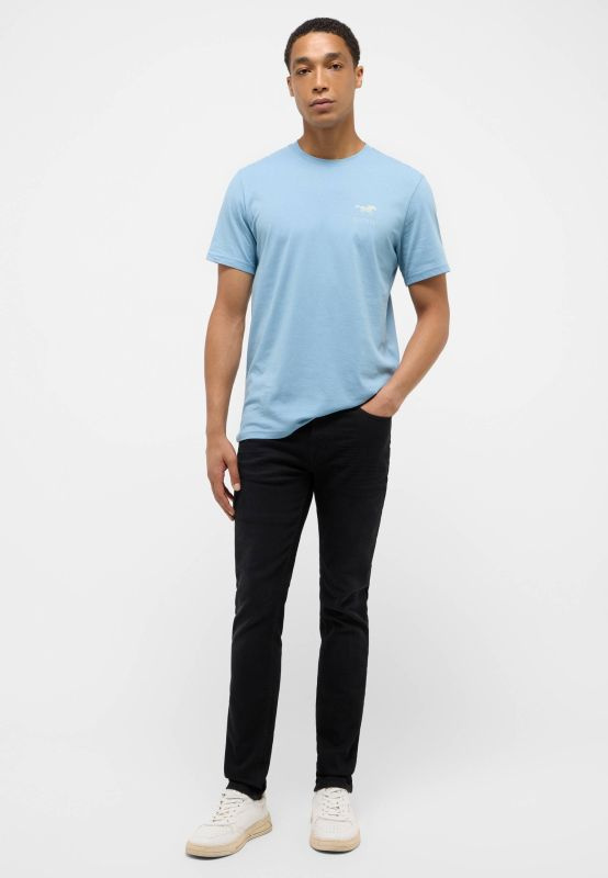 Męskie Spodnie jeansowe Mustang Style Frisco Skinny Denim Black 1015855 4000 901