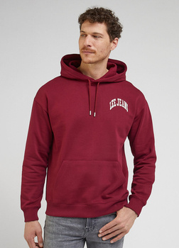 LEE MĘSKA BLUZA VARSITY HOODIE PORT 112341673 LL80015548