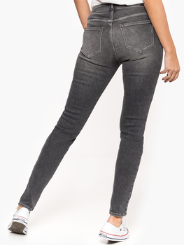 DAMSKIE SPODNIE WRANGLER SKINNY BLACK PEPPER W28KUL22S 112128344