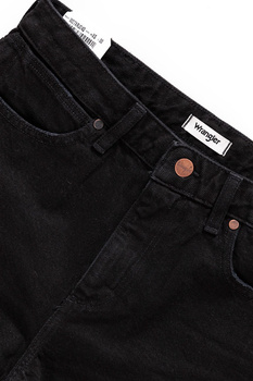 DAMSKIE SPODENKI WRANGLER THE SHORT BLACK W27XRJ24Q 112128209