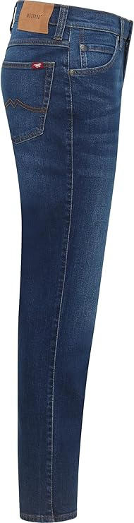 Męskie Spodnie Jeansowe Mustang Style Tramper Straight Denim Blue 1015877 5000 701