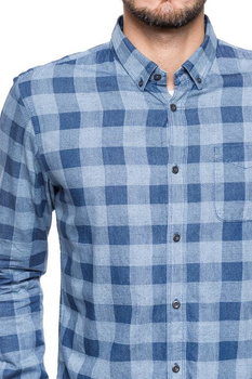 TOM TAILOR RAY INDIGO AOP PACKAGE SHIRT REAL NAVY BLUE 2030290.00.10 COL. 6593