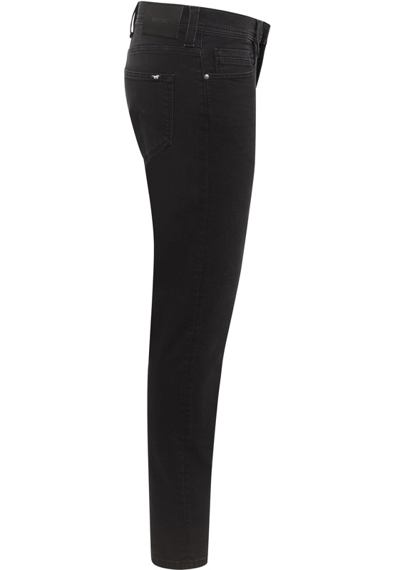 Męskie Spodnie Jeansowe Mustang Style Oregon Slim Denim Black 1015866 4000 842