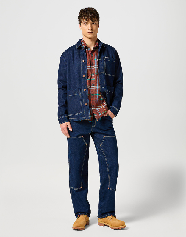 MESKIE SPODNIE WRANGLER RELAXED STRAIGHT BAD HOSS 112357438
