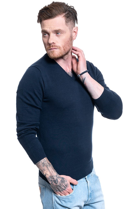MĘSKI SWETER MUSTANG EMIL V BASIC 1010106 4136
