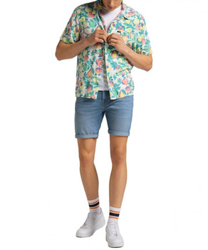 MĘSKA KOSZULA MATERIAŁOWA LEE SS RESORT SHIRT FAIRWAY L67PQJQD 112116922