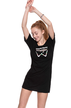 DAMSKA SUKIENKA WRANGLER TEE DRESS BLACK W903LEM01 112132417