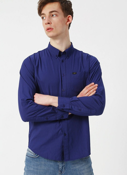 MĘSKA KOSZULA MATERIAŁOWA LEE LEE BUTTON DOWN BLUEPRINT L880NBLH 112123298