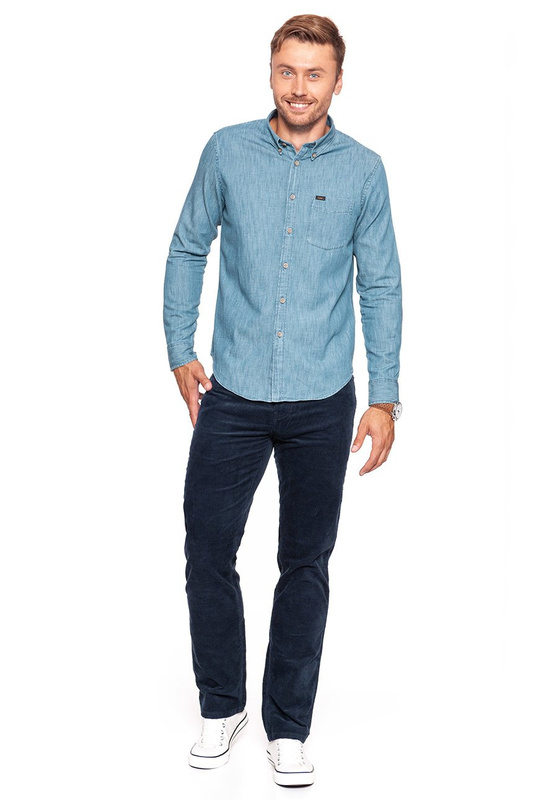 LEE BUTTON DOWN DEEP INDIGO L880RDPS