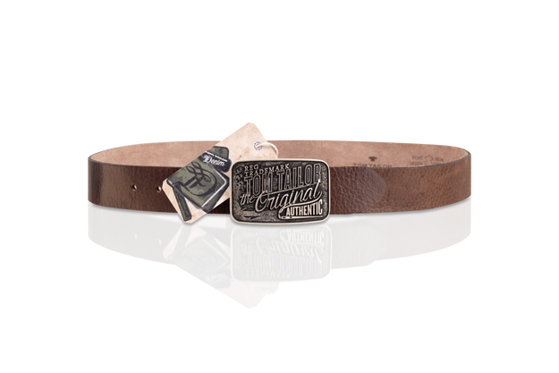 TOM TAILOR PASEK SKÓRZANY SOPO-TT436 40 mm Ledergürtel RO 2081 0690