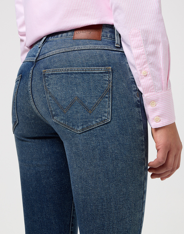 DAMSKIE SPODNIE WRANGLER HIGH SKINNY LOVERS 112351323