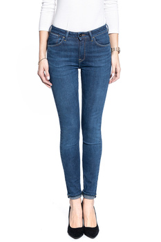 Lee Scarlett High DAMSKIE SPODNIE JEANSOWE Dark Vintage L626LYPH 112114270