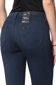 SPODNIE DAMSKIE LEE SCARLETT BLUE BLACK WAVE L506ELKZ 112111176