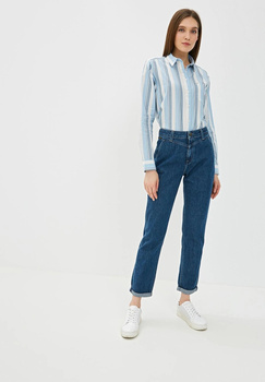 LEE SEASONAL MOM DAMSKIE SPODNIE JEANSOWE JEANS TIC L32HGGEZ 112107499