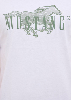 Męski T-Shirt Mustang Style Austin Bright White 1016858 2007