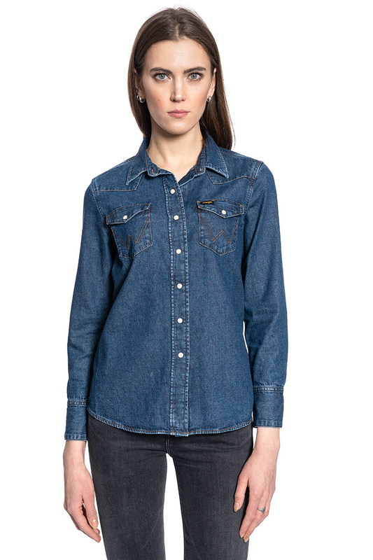 DAMSKA KOSZULA JEANSOWA WRANGLER GOOD TIMES 27WW W5WS1W19W 112130344