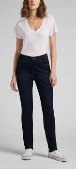 LEE COMFORT SKINNY DAMSKIE SPODNIE JEANSOWE DARKEST NIGHT L34DTWJI 112142392