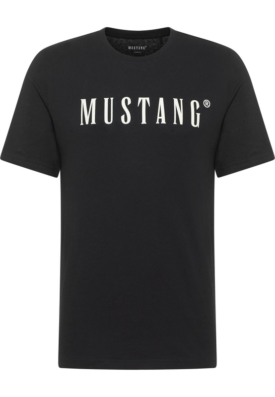 Męski T-Shirt Koszulka MUSTANG Style Austin Black 1014695 4142