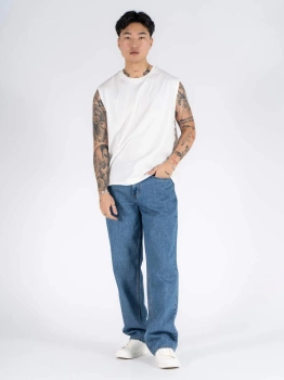 Męskie Spodnie Jeansowe Marcus Jason Z 2241 Miami Light Used 14-200325