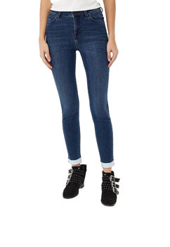 LEE SCARLETT HIGH DAMSKIE SPODNIE JEANSOWE ALBASTRU L626RKBJ 112114343
