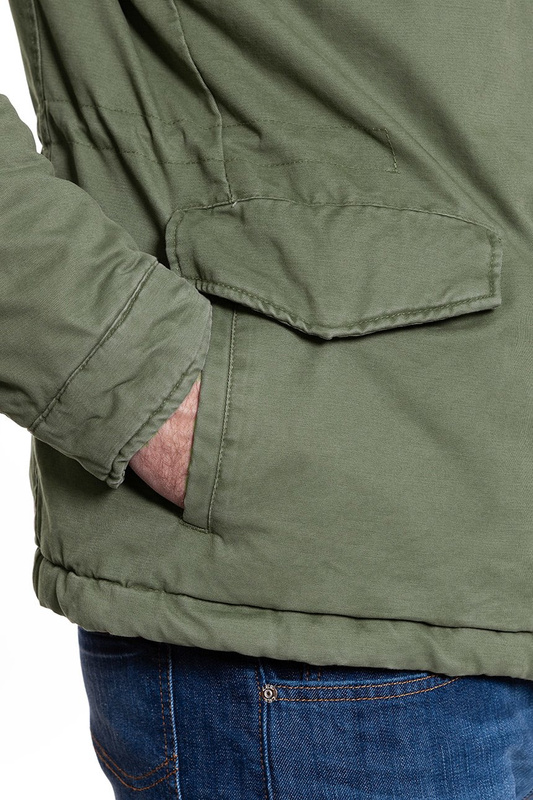 WRANGLER FIELD JACKET DUSTY OLIVE W4730VR45 112129027