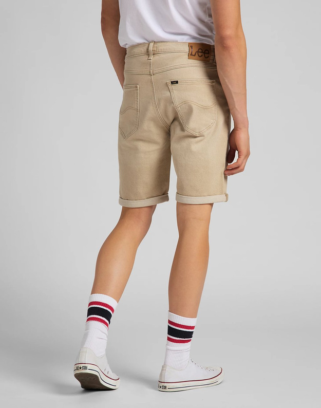 SZORTY MĘSKIE LEE 5 POCKET SHORT FADED BEIGE L73ENRUX 112120496