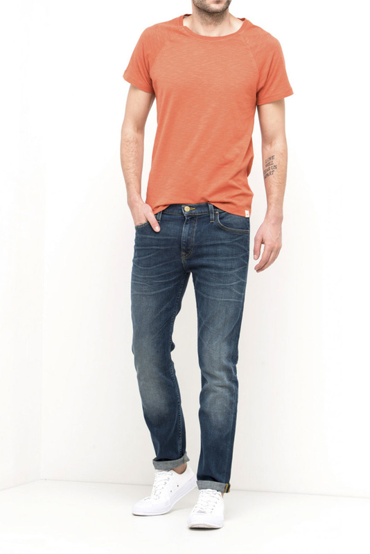 LEE RIDER MĘSKIE SPODNIE JEANSOWE JEANSY TINTED BLUE L701KIHF 112117539