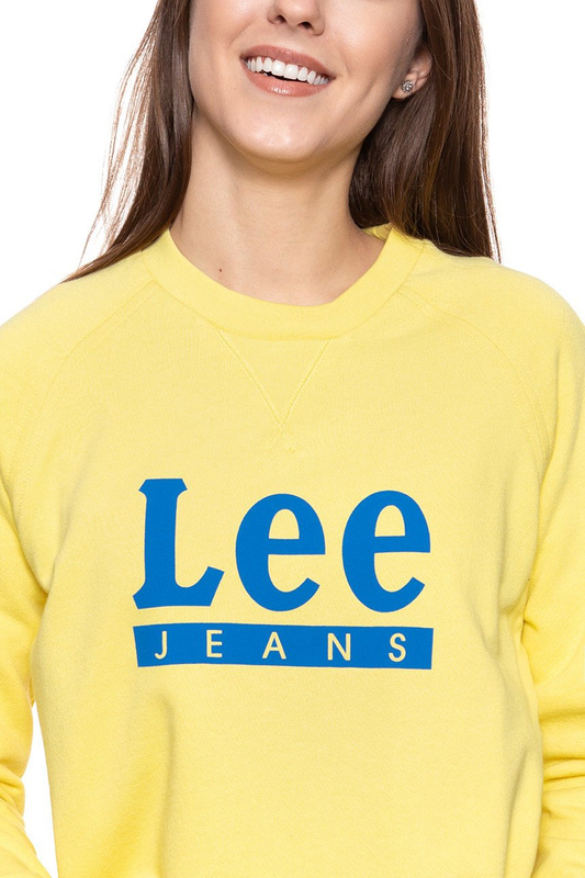 BLUZA LEE DAMSKA GRAPHIC SWS YELLOW SIGN L52AJALN 112112080
