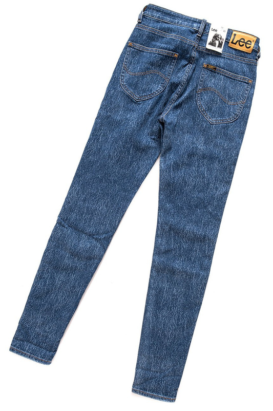 LEE SCARLETT HIGH MARBLE BLUE L31AROQE 112107002
