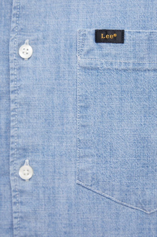 LEE SLIM BUTTON DOWN SKYWAY BLUE L66XJDQL 112142498