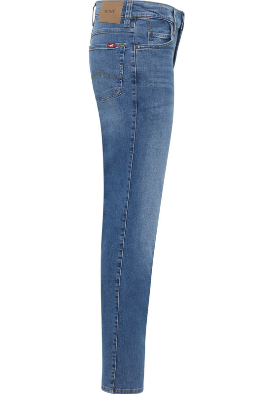 MUSTANG TRAMPER STRAIGHT MĘSKIE SPODNIE JEANSOWE JEANSY DENIM BLUE 1013720 5000 583