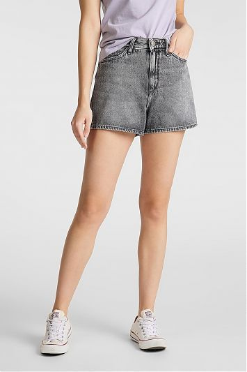 LEE Thelma Short DAMSKIE SHORTY JEANSOWE GREY SARANDON L37BGFZN 112107964