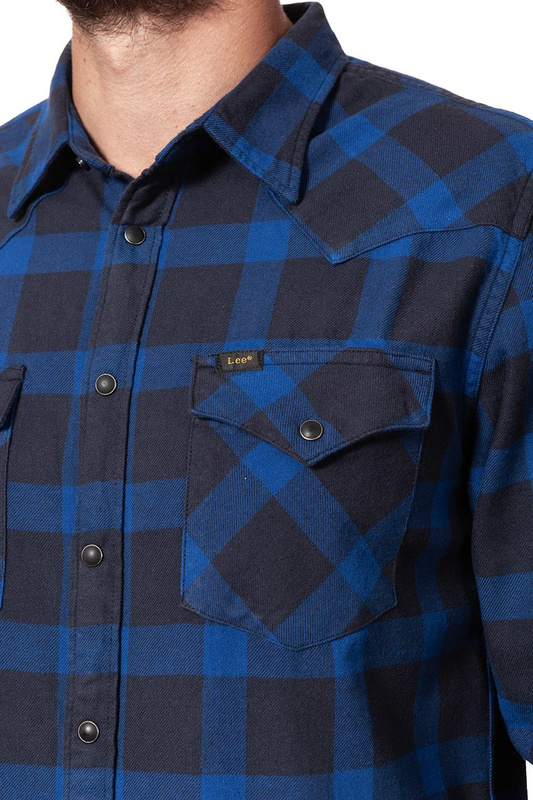 KOSZULA LEE WESTERN SHIRT NIGHT SKY L643ZCSJ 112115457