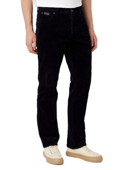 WRANGLER TEXAS MĘSKIE SPODNIE SZTRUKSY BLACK W121A2100 112320120