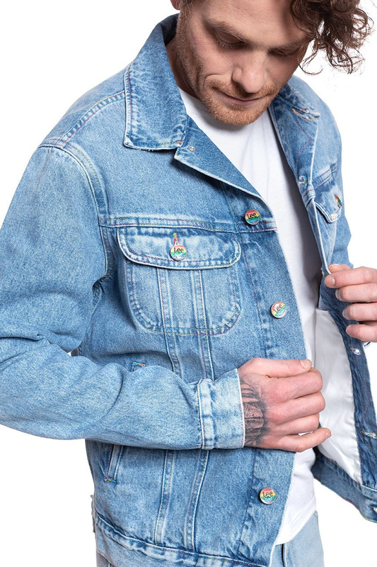 LEE LEE RIDER JACKET STONEWASH L89ZGASQ 112123974