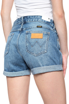 DAMSKIE SPODENKI WRANGLER BOYFRIEND SHORT MOTEL BLUE W29KVC245 112128580