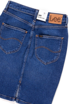 SPÓDNICA JEANSOWA LEE HIGH WAIST SKIRT TRUE BLUE L38QROPB 112108313