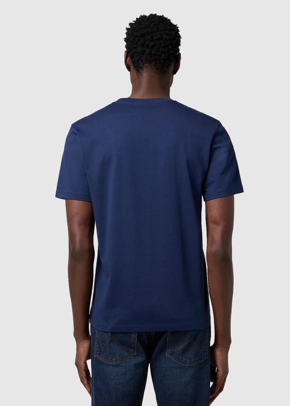 MESKA KOSZULKA WRANGLER AMERICANA TEE NAVY 112371415
