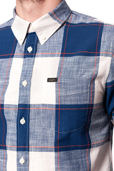 LEE BUTTON DOWN WASHED BLUE L880ZKLR