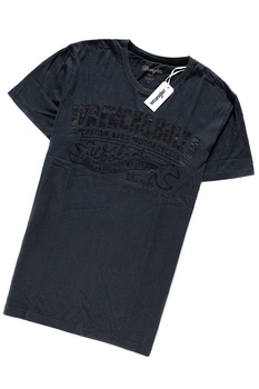 KOSZULKA WRANGLER S/S WRENCH & BOLTS TEE PHANTOM W7A20FF16