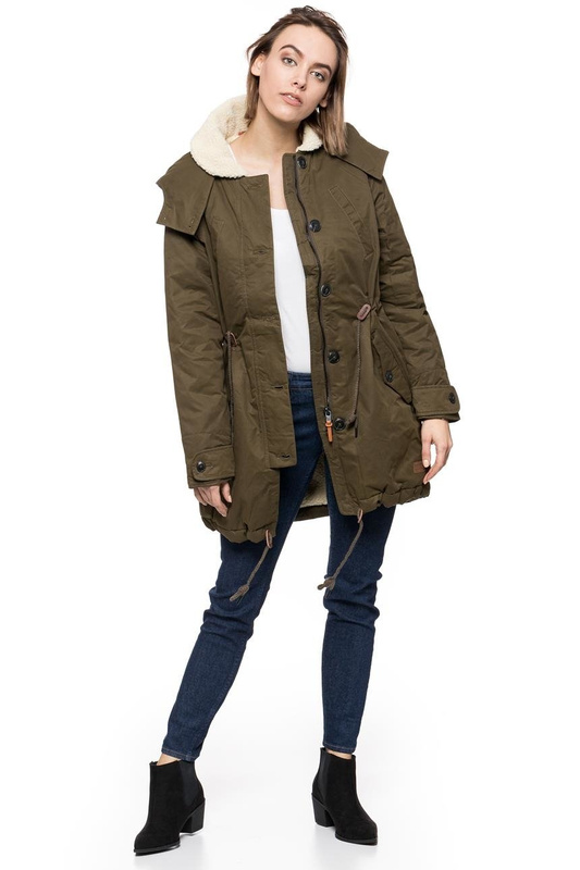 LEE PARKA DARK OLIVE L56VWVMP