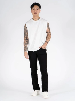 Męskie Spodnie Jeansowe Marcus Felix 2020 Jeans Black Wash 14-200186