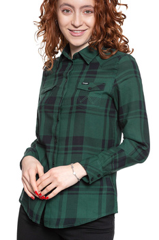 KOSZULA WRANGLER WESTERN CHECK SHIRT PINE W5N1SZG01 112130260