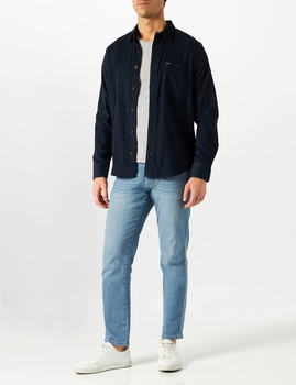 LEE LEESURE SHIRT INDIGO L66NMYDK 112144284