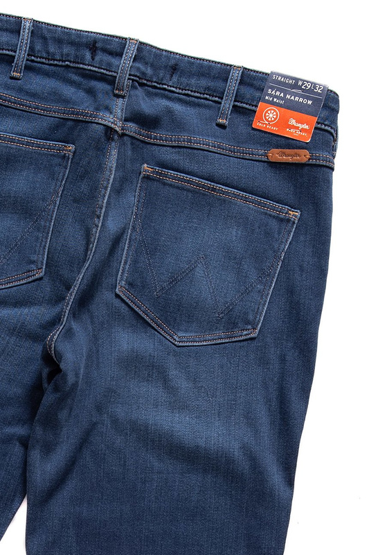 WRANGLER SARA NARROW COLD SKY W25Z8481V