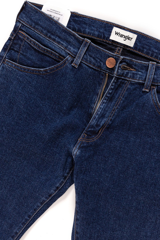 SPODNIE MĘSKIE WRANGLER BRYSON FLANKER BLUE W14XRS26J 112126745