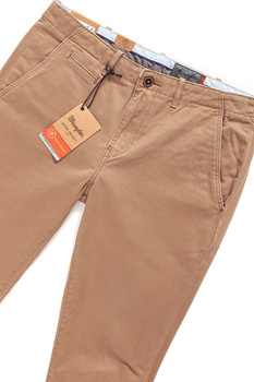 WRANGLER SPODNIE MĘSKIE CHINO TOBACCO BROWN W14LCF81A      $    